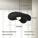 Ljojo LED Chandelier: Modern Japanese Style Loft Suspension Light Fixtures