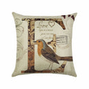 Ljojo Linen Pillowcase 45*45cm for Household Sofa Decor - Love Letter Series