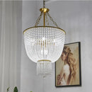 Crystal Curtain Chandelier: Romantic Wedding Decoration Lighting by Ljojo