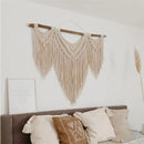 Ljojo™ Boho Macrame Wall Hanging Tapestry - Hand-Woven Bohemian Home Decor