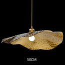 Ljojo Lotus Leaf LED Chandelier: Modern Nordic Style Pendant Light for Home Interior