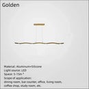 Ljojo Modern Aluminum Pendant Light Sleek Bar Designer Lighting Fixtures