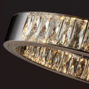 Ljojo LED Crystal Chandelier Ceiling Lamp for Indoor Living Room Lighting