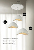Ljojo Modern Nordic Brim Resin LED Pendant Light Chandelier for Home Decor
