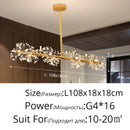 Dandelion Flower Chandelier LED Romantic Home Decoration Ljojo Bouquet Lamp