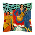 Ljojo Matisse Portrait Art Printed Cushion Cover 45X45cm
