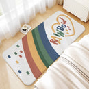Ljojo Minimalist Bedroom Lamb Wool Floor Mat