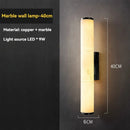 Modern Marble Wall Light Sconce for Living Room by Ljojo