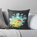 Cute Cat Decorative Pillow Case Cover for Modern Living Room Sofa by Ljojo