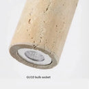 LED Wall Lights Pull Chain Switch Bedside Lamp Wood Wire Adjustable Yellow Travertine Stair Light Fixtures by Ljojo