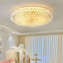 Luxury Crystal Chandelier LED Ceiling Lamp for Living Room Bedroom Balcony by Ljojo