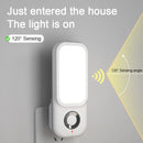 LED Induction Night Light Intelligent Wireless Charging Plug-In Bedroom Night Light With Flashlight by Ljojo