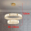Ljojo LED Staircase Chandeliers Modern Home Decor Pendant Light Lamps