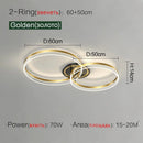 Ljojo LED Ceiling Light: Modern, Eye Protection for Living Room and Bedroom