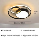 Minimalist Ring LED Ceiling Lamp for Bedroom | Modern Indoor Lighting Fixture by Ljojo