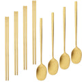 Ljojo Matte Stainless Steel Western Tableware Set - 8pcs