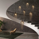 Ljojo Contemporary Metal LED Pendant Light | Minimalist Round Ball Chandelier Fixture