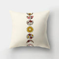 Deer Animal & Natural Leaves Cushion Cover by Ljojo - Home Decoration