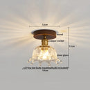 Ljojo LED Ceiling Lights: Modern Nordic Style Aluminum Glass Lamp for Indoor Living Room