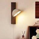 Ljojo LED Wall Lights: Mid Century Modern, Pull Chain Switch, Adjustable Angle, Living Room, Bedside Lamps
