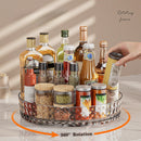 360° Rotating Spice Rack & Cosmetic Storage Tray - Ljojo™