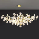 Luxury Ginkgo Leaf Chandelier Pendant Lamp for Living Room by Ljojo