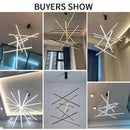 Ljojo LED Pendant Light for Modern Loft Ceiling, Villa Hall, or Highrise Building