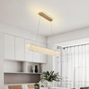 Ljojo Luxury Crystal Pendant Lights Elegant Hanging Chandelier for Dining Living Room Home