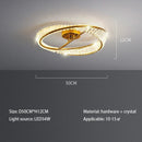 Ljojo Luxury Crystal Chandelier Ceiling Light for Elegant Home Decor