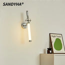 Industrial Style LED Wall Lamp Modern Artistic Lighting for Bedroom Living Room by Ljojo