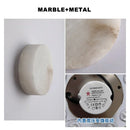 Ljojo Marble Wall Lamp: Nordic Minimalist Round LED Wall Lights