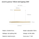 Modern Dimmable LED Chandelier Pendant Lamp for Dining Room by Ljojo