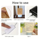 LED Writing Board Desktop Night Light | Erasable Decorative Home Bedroom Living | Ljojo