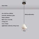 Adjustable LED Circular Pendant Light Stretchable Hanging Lamp - Modern Bedroom Lighting by Ljojo