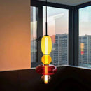 Modern Colorful Glass Pendant Chandelier Light for Loft Living Room - Ljojo
