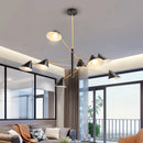 Ljojo Minimalist Cone Shade Chandelier for Living Room and Dining Room