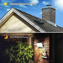 Ljojo 160COB Solar Outdoor Wall Lights Motion Sensor Remote Control 3 Mode Street Lights.