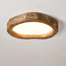 Nordic Wooden LED Ceiling Lamp for Living Room - Modern Designer Light Fixture by Ljojo