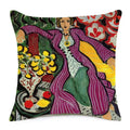 Ljojo Matisse Portrait Art Printed Cushion Cover 45X45cm