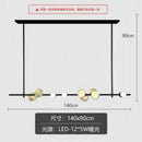 Nordic Strip LED Pendant Lights - Modern Minimalist Kitchen Chandelier by Ljojo