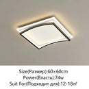 Modern Square LED Ceiling Lights for Home Decoration Living Dining Rooms Chandeliers by Ljojo