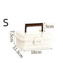 Ljojo Medicine Storage Box: Large Capacity Portable Organizer for Home Emergency.