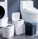 Ljojo 16L Electric Sensor Trash Can Touchless Smart Bin Kitchen Bathroom Garbage Bin