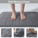 Ljojo Memory Foam Bathroom Mat: Super Absorbent Non-Slip Rug for Home Bathtub Shower Room