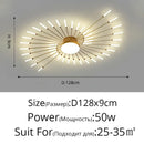 LED Modern Minimalist Ceiling Chandelier Lamps Stylish Design Art Suspension Pendant Lights by Ljojo