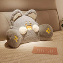 Ljojo Meow Cushion Bedhead Backrest Pillow - Large Bedroom Backrest Cushion