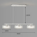 Nordic Glass LED Pendant Light for Living Dining Room Kitchen Chandelier by Ljojo