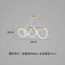 Modern Long Hose LED Ceiling Chandelier for Dining Kitchen Bar Pendant Lighting by Ljojo