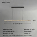 Modern Minimalism Round Ring Led Pendant Lights - Copper Chandeliers by Ljojo