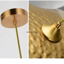 Ljojo Lotus Leaf LED Chandelier: Modern Nordic Style Pendant Light for Home Interior